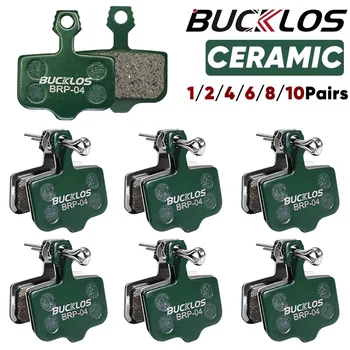 BUCKLOS Pastiglie freno a disco idraulico in ceramica per SRAM AVID ELIXIR 1/2/4/6/8/10 paia Pastiglie freno MTB Pastiglie freno a disco resistenti all'usura