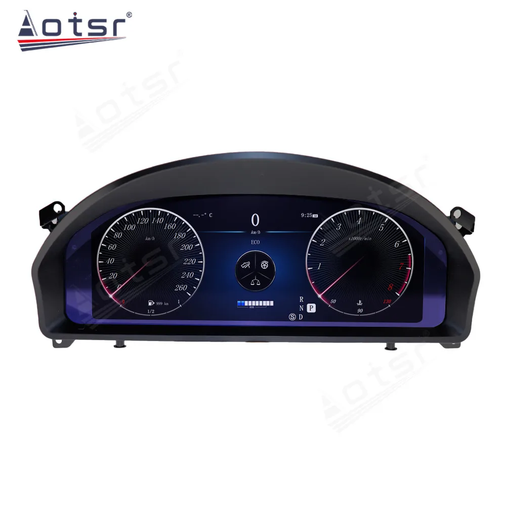 For Mercedes Benz E-Class W207 C207 2010-2015 Car LCD Digital Cluster Virtual Cockpit Dashboard Instrument Speedometer Accessory