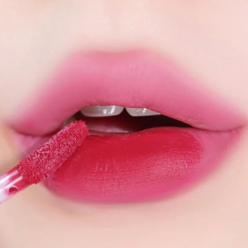 

Moisturizing Velvet Matte Lip Gloss Waterproof Long Lasting Non-stick Cup Easy To Color Brown Red Lip Mud Beauty Makeup Cosmetic