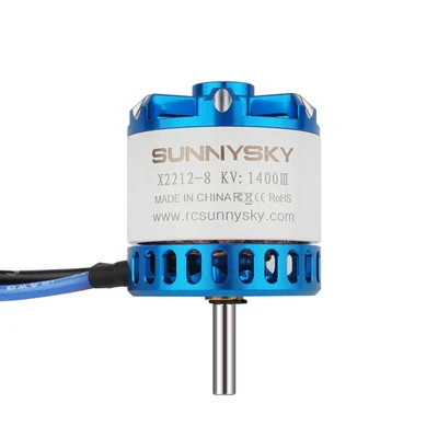Sunnysky X2212 III V3 Brushless Motor, Short & Long Shaft, KV980/KV1250/KV1400/KV2450, 3-4S LiPo for RC Fixed Wing Airplane thumbnail 5