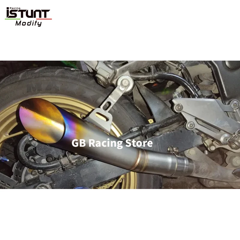 Universal R6 motorcycle exhaust pipe Silencer muffler sports for R6 R3 R1 FZ6 CB600 MT07 ATV Dirt Pit Bike 38-51mm - Image 4