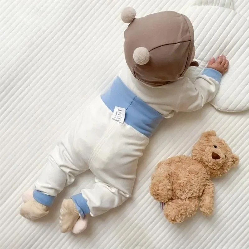 Baby Clothes 2pcs Sets Autumn Winter Baby Pajama Set Bottom Underwear Two-piece Set Cotton Boy Long Sleeves Outfit