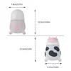 2 PCS Baby Milk Bottle 150/240ml Silicone Anti Suffocation Switchable Pacifier Design Cute Cow Shape Baby Learning Drinking Cup 5