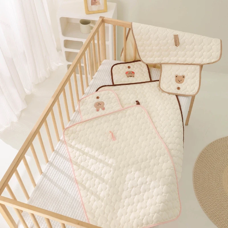 Baby Foldable Diaper Changing Pad Waterproof Pad Newborn Supplies Bedding Mattress Replacement Cover