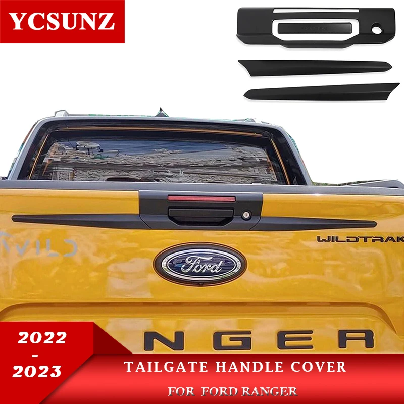 Rivestimento Della Copertura Della Maniglia Del Portellone Posteriore In Abs Per Ford Ranger Wildtrak T9 2022 2023 2024 Xlt Sport Pick Up Accessori Pe