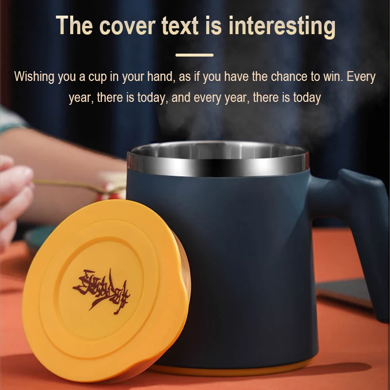 Stainless Steel Mug 304 Stainless Steel Portable Office Heat Insulated Student Water Cup