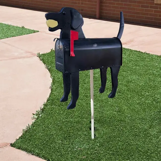 Állati Postafiók Vízálló Levél Doboz Sertés És Labrador Alakú Postai Kreatív Levéldoboz Kültéri Mezőgazdasági Kerthez - Image 4