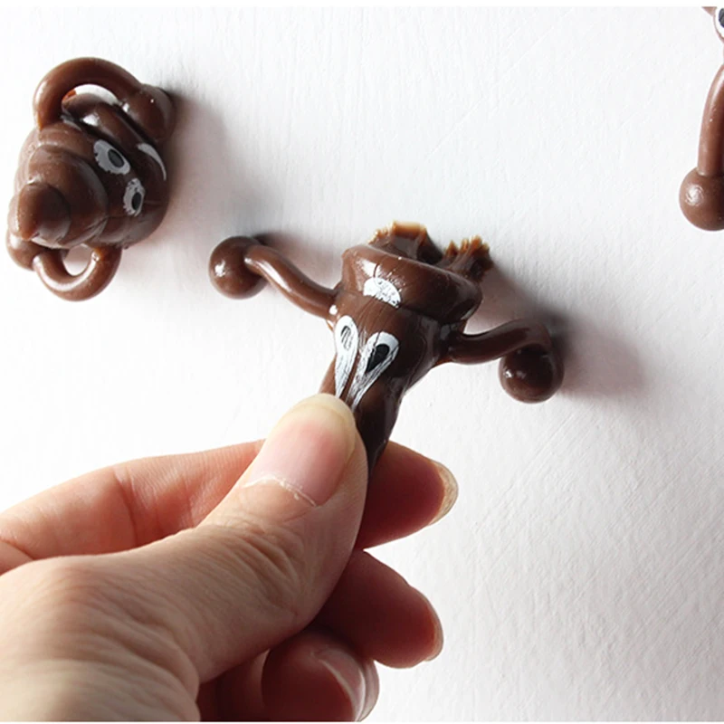 Toys Funny Poop Slingshot Prank Fake Poop 5pcs/set Boy Girl Birthday Party Favor Adult Kids Games Gifts Goodie Bag Fillers prank toys fake poop toys