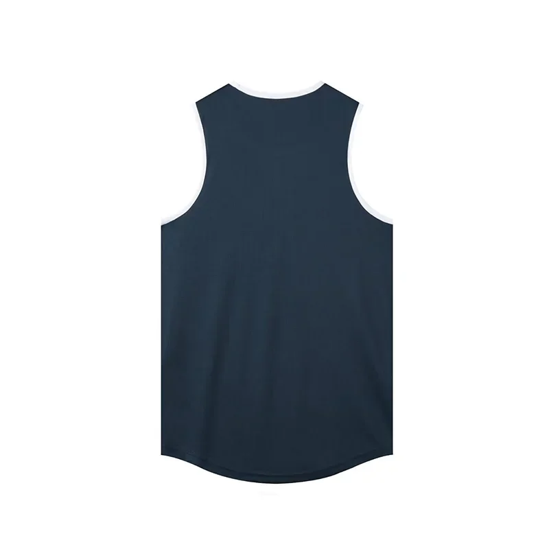 American 3X3 Basketball Sports Vest Men Summer Sleeveless Quick-drying Gym Fitness Running Loose Equipment Training T-shirt