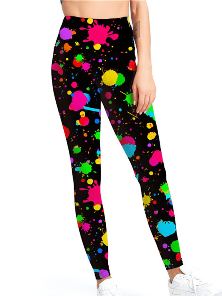 Рисунок 3 - Женские штаны для йоги с принтом