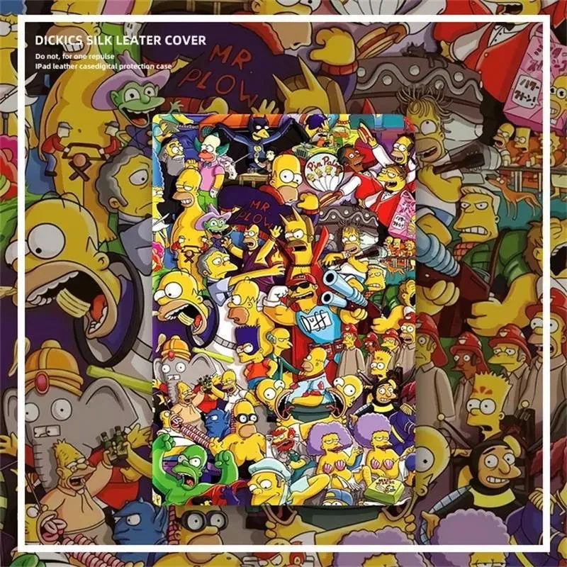 22 Disney The Simpsons Cover For Ipad Pro 21 For Ipad Mini 1 2 3 Case For 9 7 17 18 Ipad Air 1 2 9 7 Tablet Soft Funda Hands8 Com
