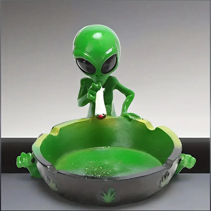 Cigarettes Ashtray Decoration Tabletop Resin Home Office Bar Ornament Smoking Accessories