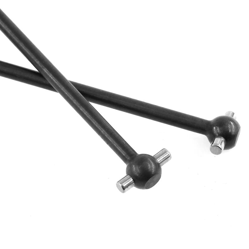 New-2Pcs Metal Front Rear Universal Joint Drive Shaft CVD E2218 For MBX8/MBX7R/7 RC Car Upgrade Parts Accessories