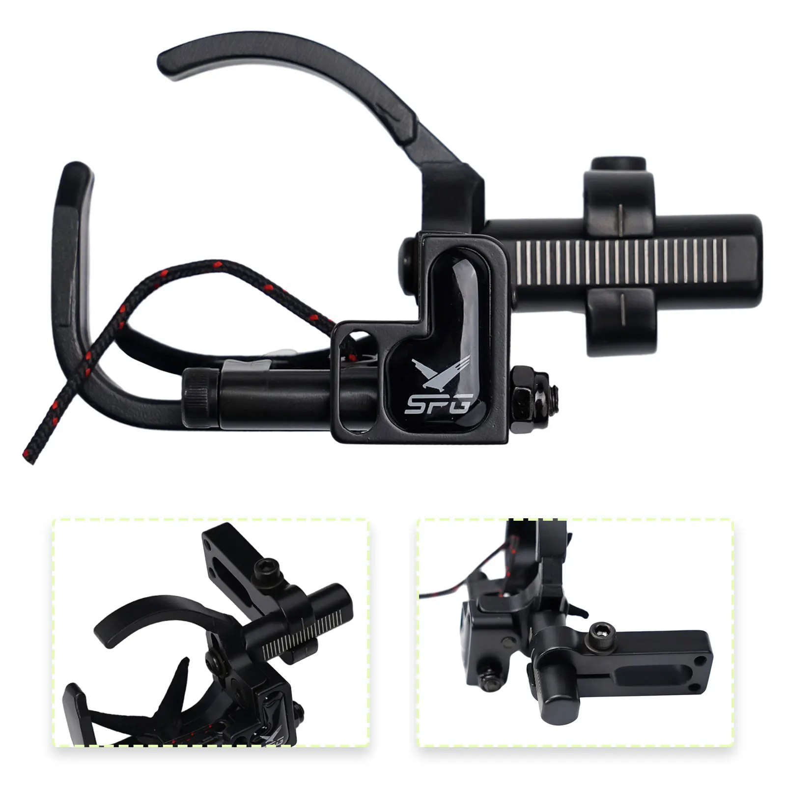 

Arrow Rest Archery Rack 4-way Adjustment 9x7x5.5 Cm Aluminum Alloy Compound Bow Drop Away High Performance High Quality