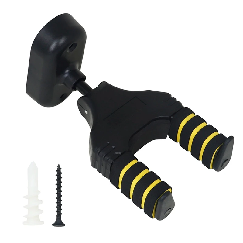 

Self-Locking Musical Instrument Hook Automatic Lock Guitar Hanger Durable In Use