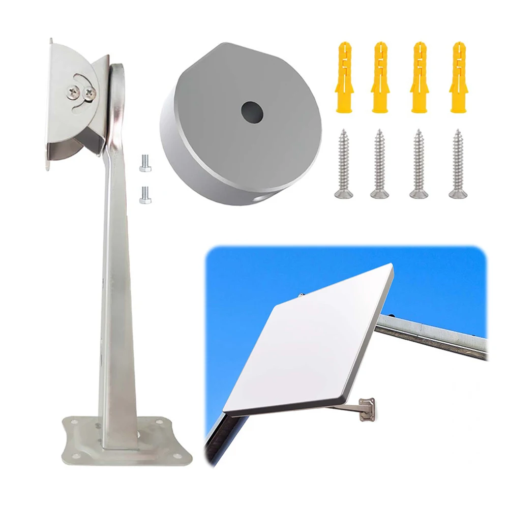 【COOL】 For Starlink Mini Wall Mount Antenna Bracket Roof Mounting Kit Mounting Bracket for Accessories.