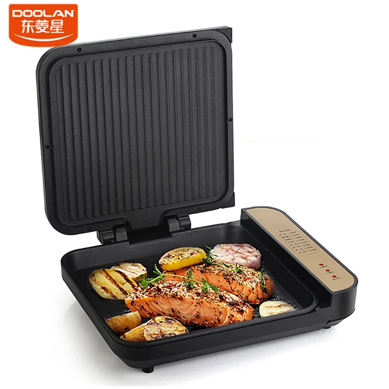 Pancake Maker Square Household Electric Baking Pan Double-Sided Heating Oven Electric Baking Pan Cake Machine Pan Pancakes Maker 3