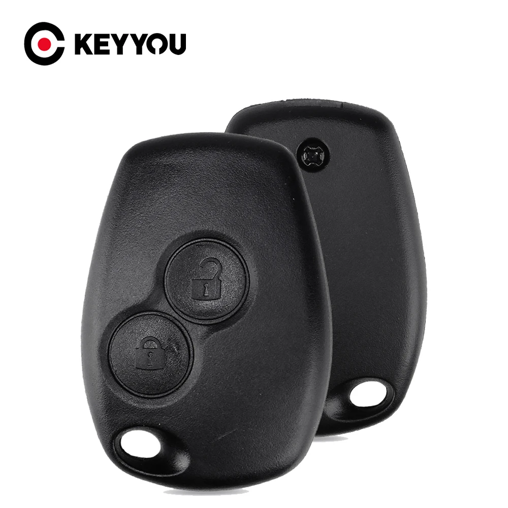 Key Case For Renault Megane Modus Espace Laguna Duster Logan DACIA Sandero Fluence Clio Kangoo 2 Button Remote Key Shell Case