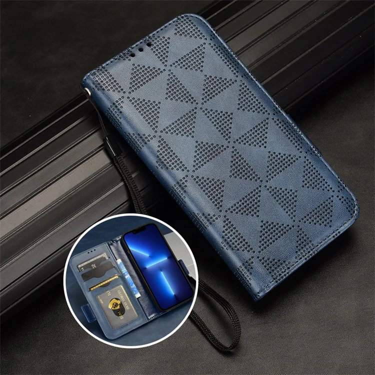 Luxury Flip PU Leather Wallet Magnetic Adsorption Phone Case