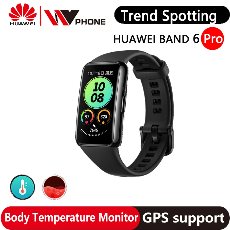 Смарт-браслет Huawei Band 6 Pro 1 47 дюйма AMOLED-экран | Электроника