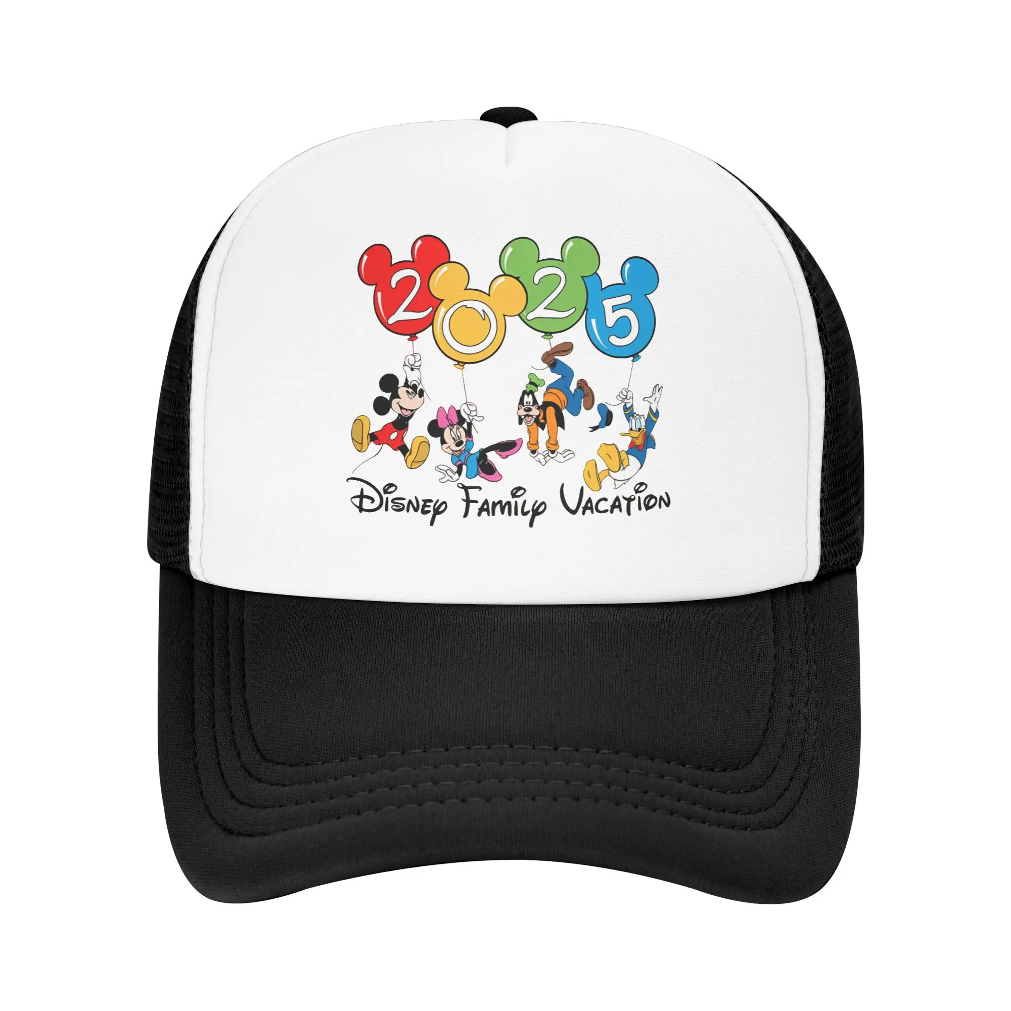 Disney mickey Family Vacation 2025 Disneyworld Trip Mesh Sun Cap