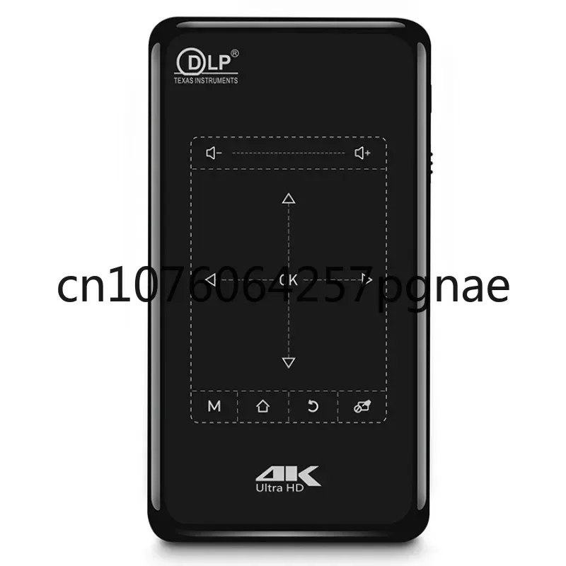 

Мини DLP проектор 4K HD декодирование Поддержка HD ВХОД Android 9,0 умный проектор