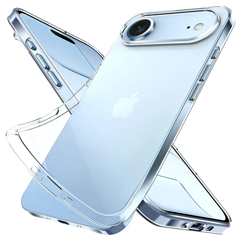 Ultra Thin Luxury Transparent Soft TPU Silicone Case - Clear Protective Back Cover
