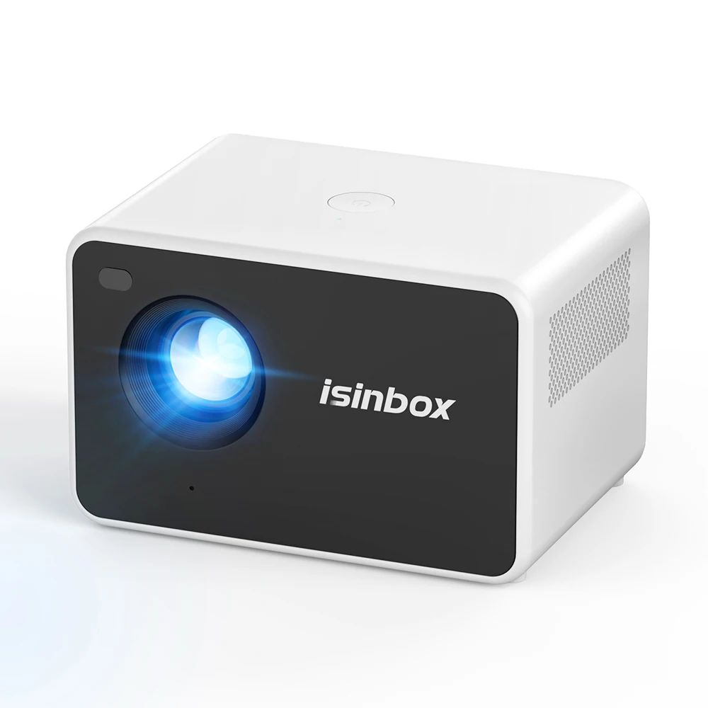 Isinbox P2 Mini Proiettore Portatile Supporto 1080P Hd 5G Wifi 10000 Lumen Proiettori Video Home Theater