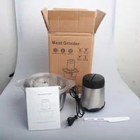 Houselin Food Processors, Meat Grinder Mini Electric Food Chopper , for Baby Food, Meat, Onion, Vegetables 2