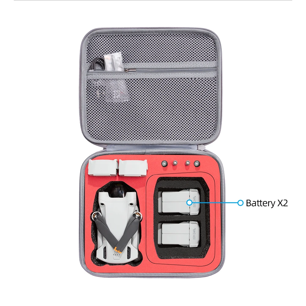 Storage Bag For DJI Mini 3 Pro/Mini 3 Drone Remote Controller Portable Box Carrying Case for DJI Mini Pro/3 Drone Accessories drone storage bag