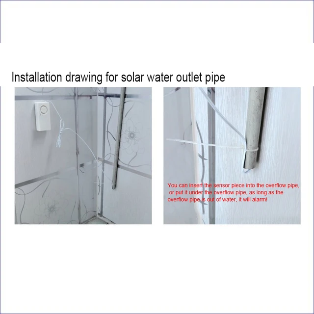 Home Alarm Water Leakage Spot Alarm  Independent Water Leak Sensor Detection Flood Alert Overflow Security Alarm 3