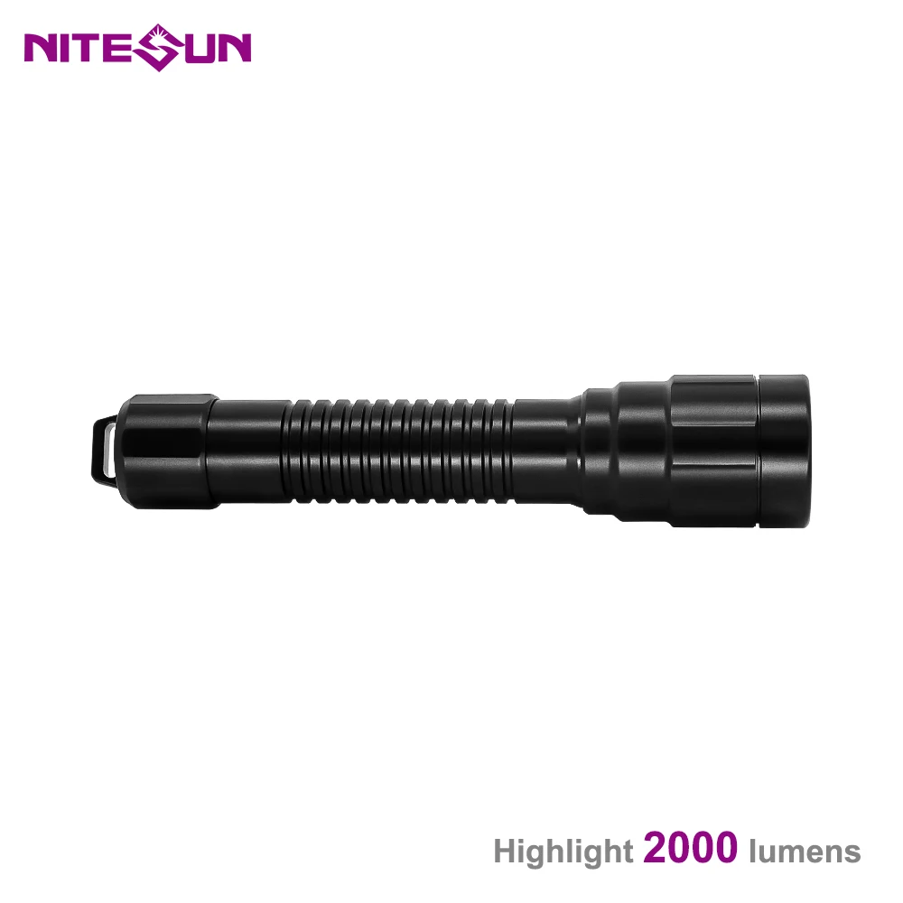 Фото NITESUN ND26 ручной фонарик для дайвинга 1 * SST40 светодиодный 6500K 1500 люмен Луч расстояние 350 м светильник гружная лампа №4