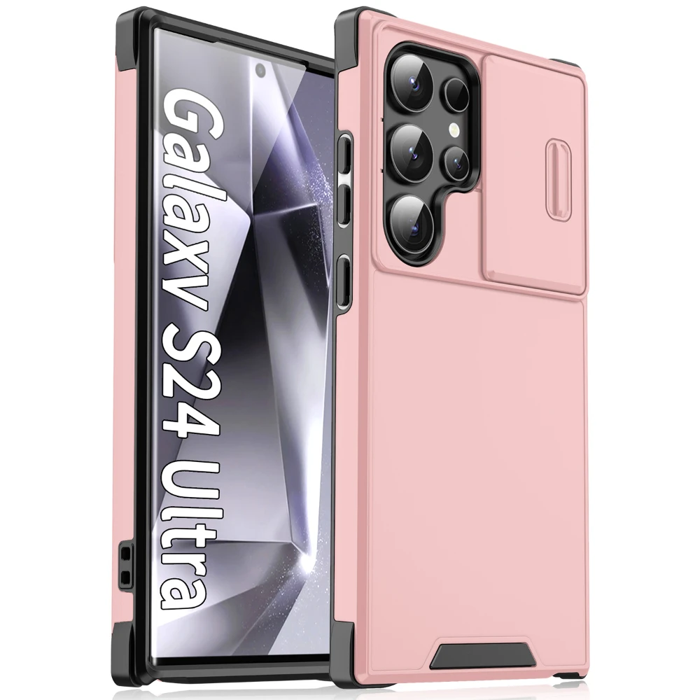 Enhanced Slide Camera Armor Matte Shockproof Phone Case