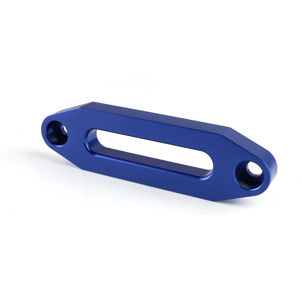 Aluminum Hawse Fairlead for Synthetic Winch Rope Cable Lead Guide For 3000LBS ATV UTV Winch Cable 4-7/8 inch 124mm 5
