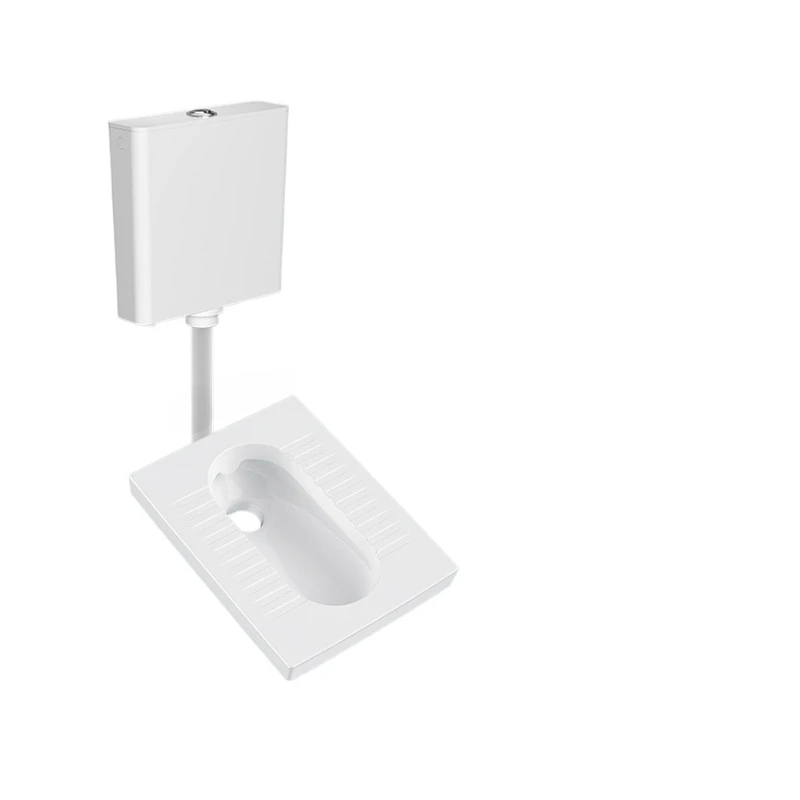 Jiumu bathroom toilet,pit type water storage bend, squatting toilet toilet, anti odor squatting toilet, water tank set, bathroom