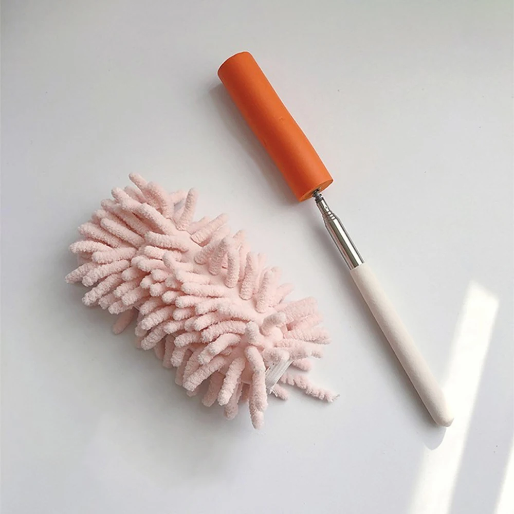 1PC Household Feather Duster Retractable Dust Removal Brush