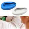 Portable Bedpan Heavy Duty Reusable Lightweight Durable Thicken Plastic Stable Bed Pan for Bedridden Patient Elderly Women Men 6