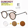 Myopia Glasses SPHERE -0.5 to -8.0 Women Men Retro Round Alloy Frame Prescription Spectacles For Nearsighted Astigmatism UF165 1