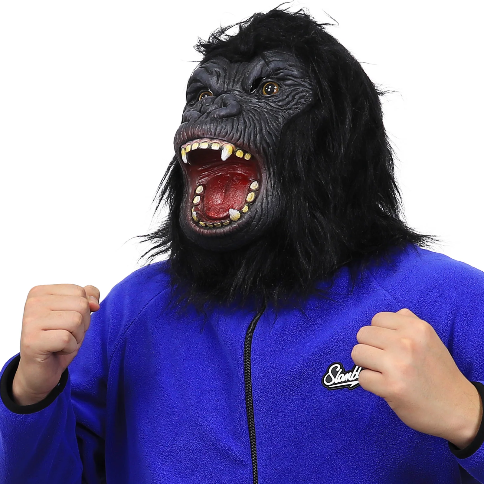 Chimpanzee Animal Mask Suitable for Party Dance Performances Latex Headgear Props 1Pc