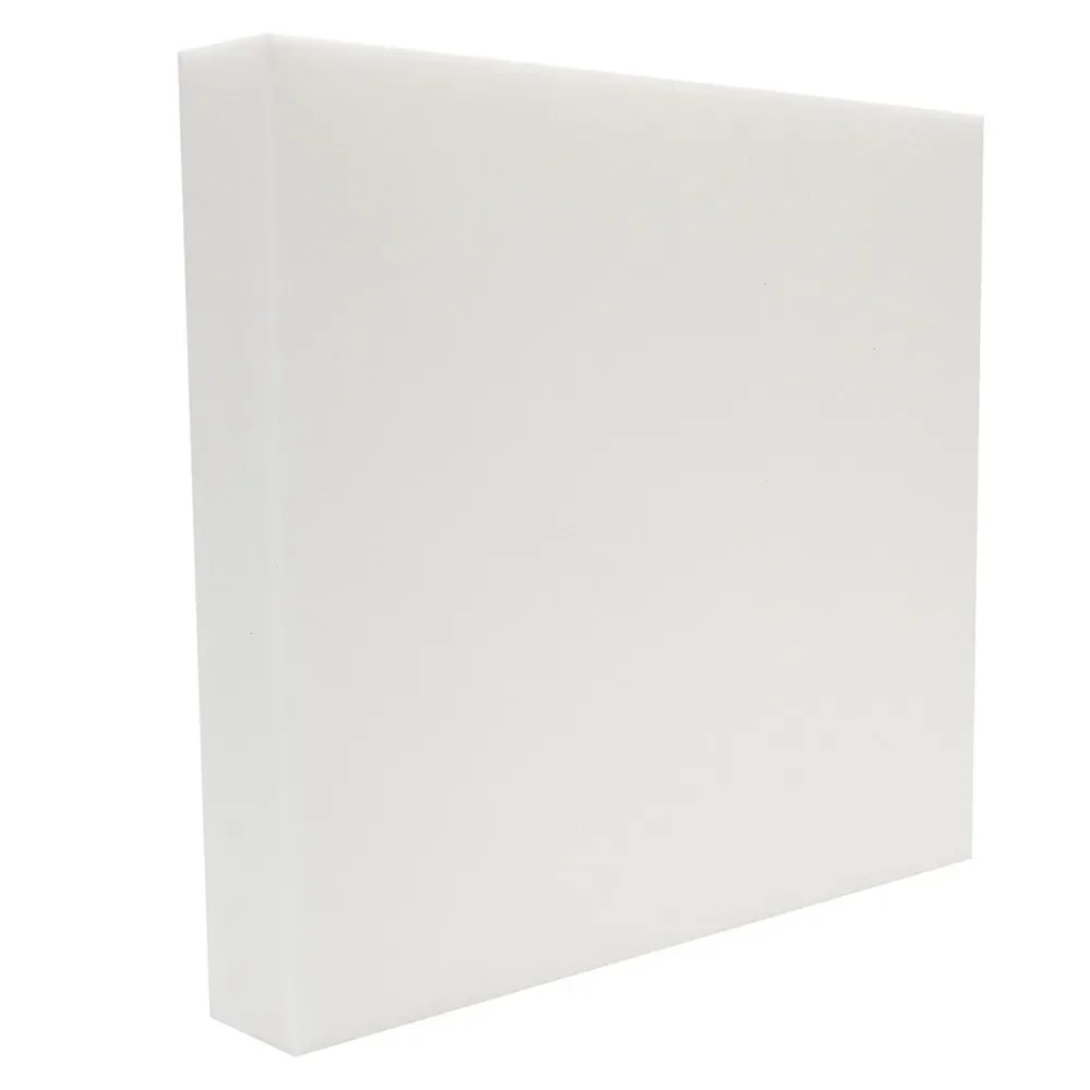 Chair Foam White Square Cushion Sheet Upholstery Replacement High Density Premium Seat Pad 6