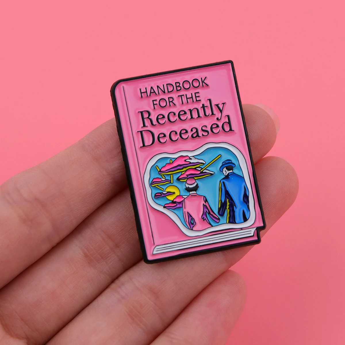 Spooky Fun Enamel Pins - Quirky Brooches for Clothing and Accessories