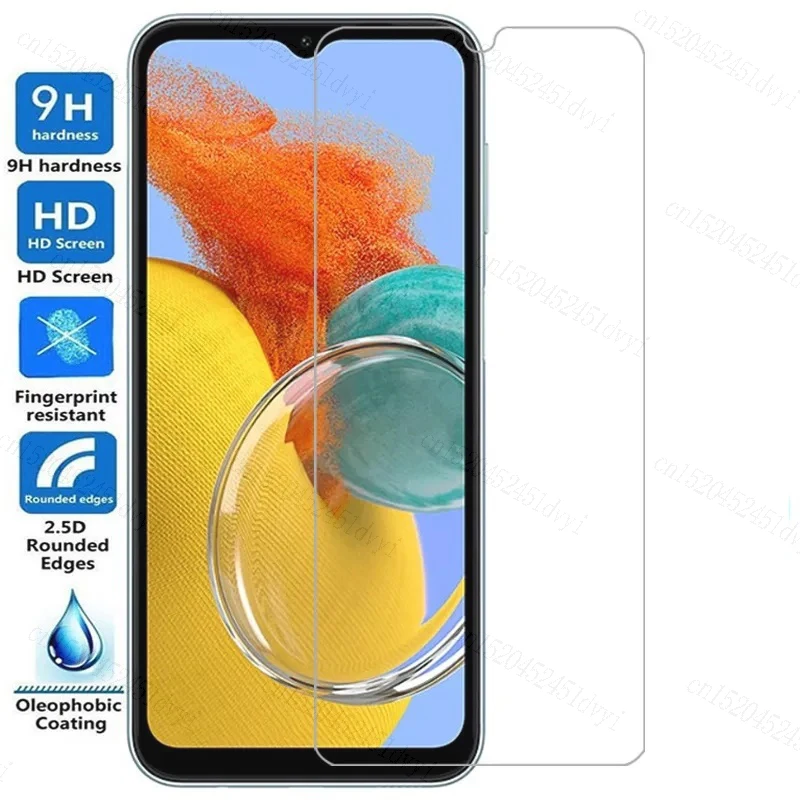 

Tempered Glass for Samsung Galaxy M04 M14 M34 5G Screen Protector Protective Glass Film M53 M33 M23 M13 4G M52 M32 M12