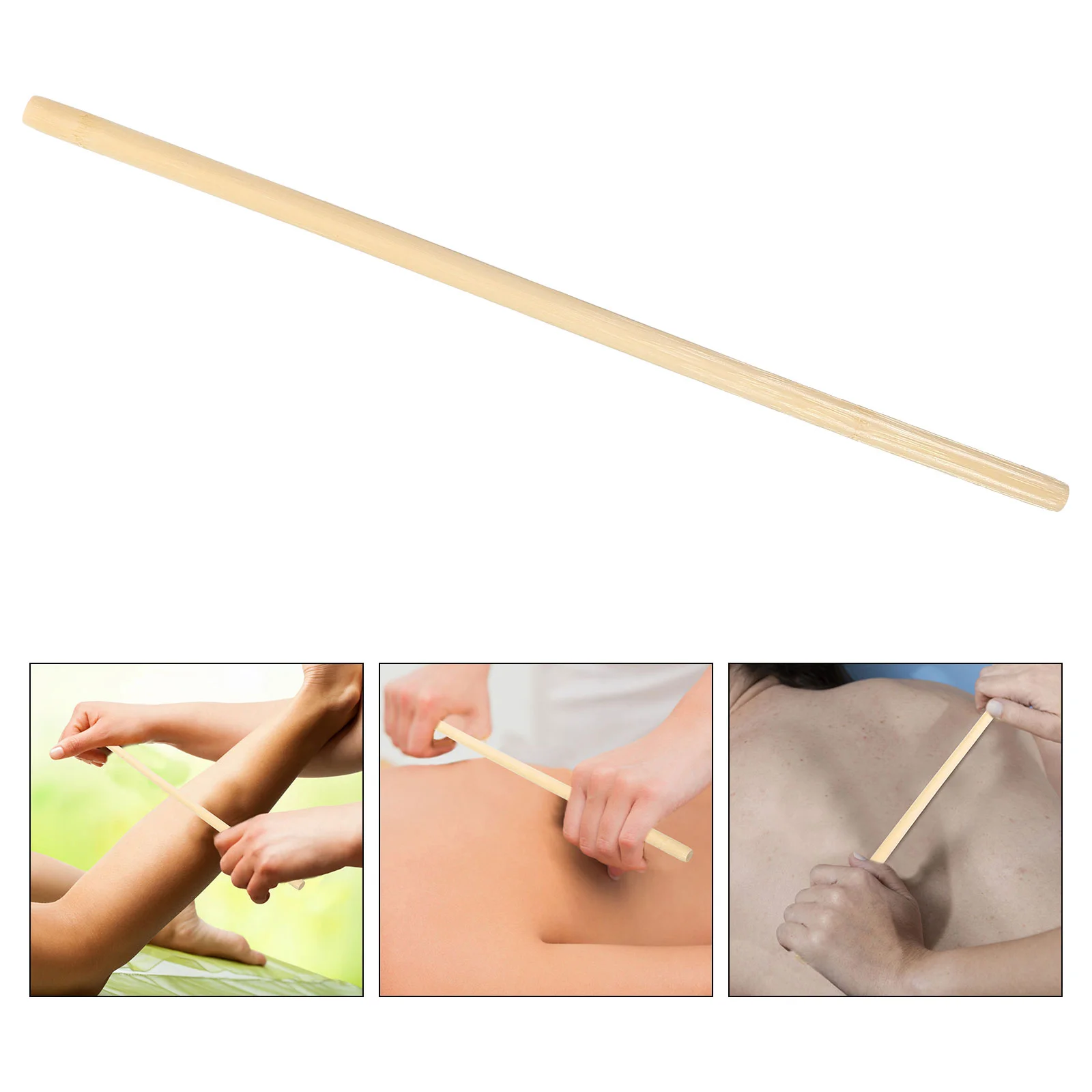 

Hand Tools Bamboo Therapy Health Stick Portable Back Massager Stick/massage Hammer Shoulder Massaging Manual