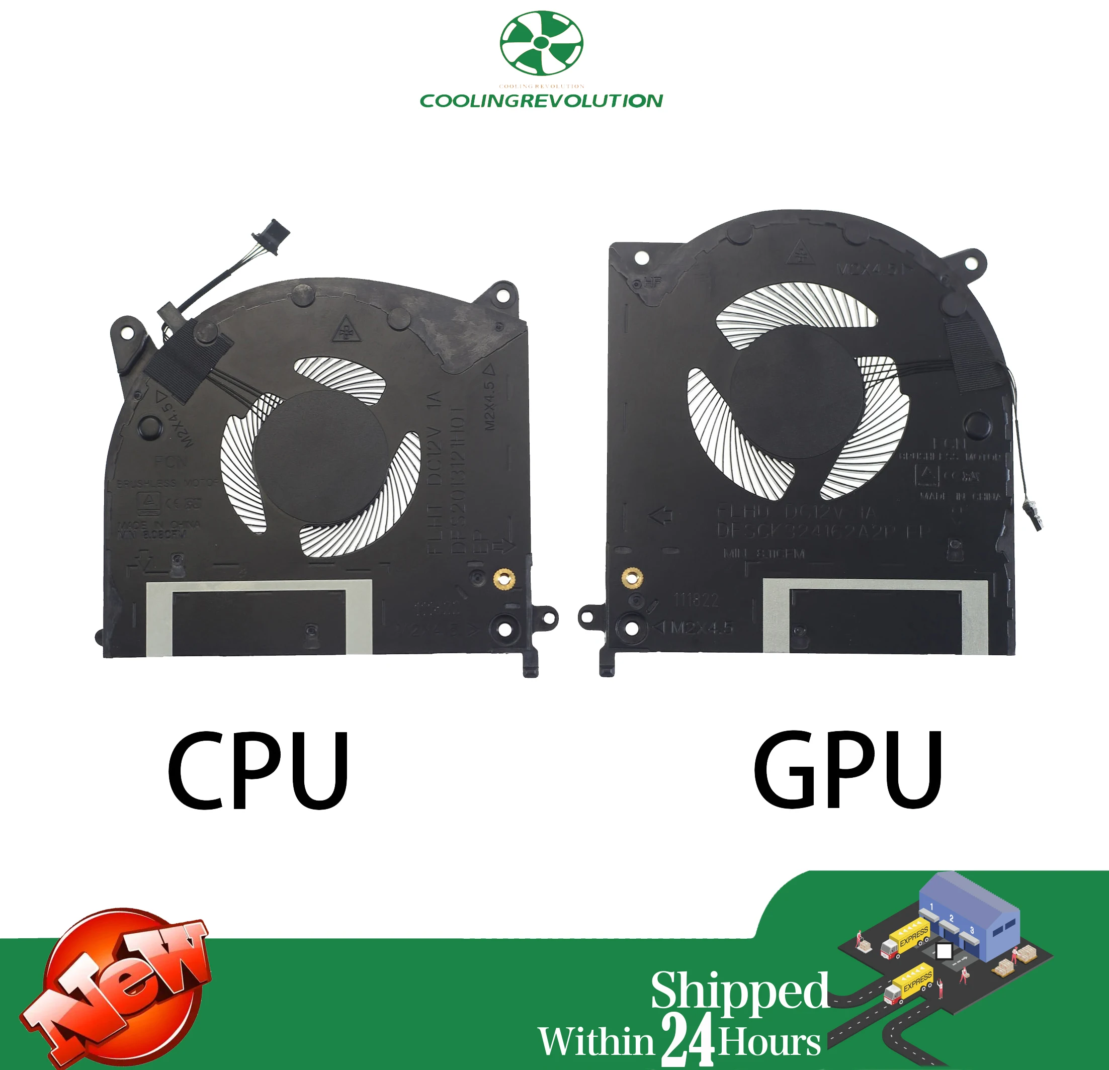 Ventilador de Refrigeração para Laptop Cpu Gpu Dfs2013121h0t Flht Dfsck3241622p Flhu Dc12v 1a para Dell Alienware M15 r2 N18e X9frw 0x9frw