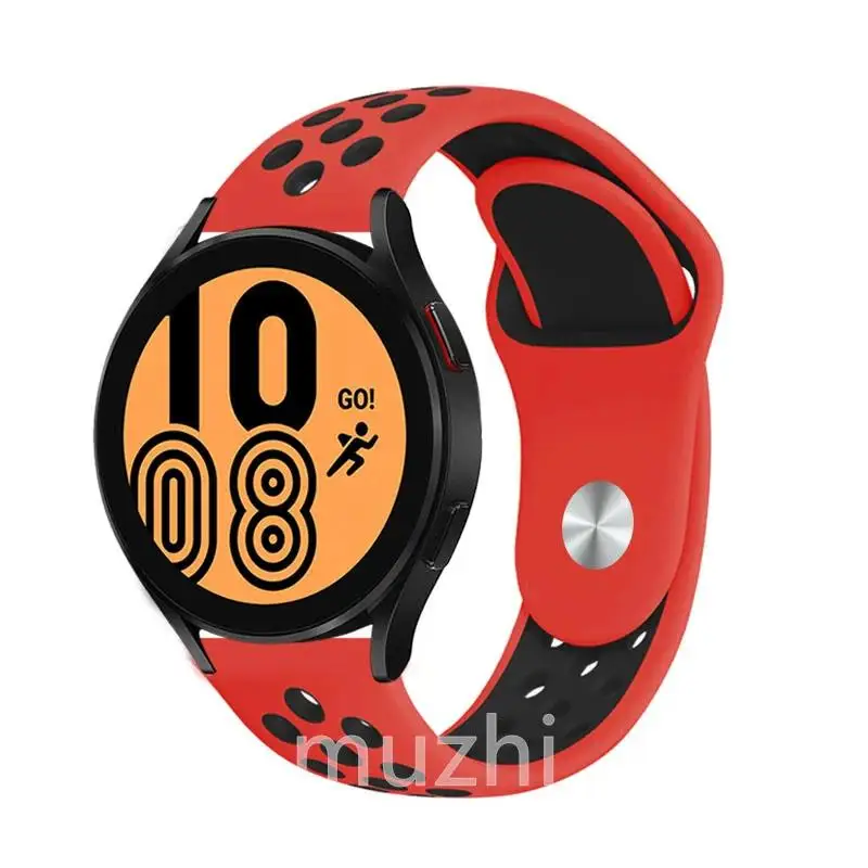 Breathable Sport Silicone Watch Band, 22mm/20mm - Various Models