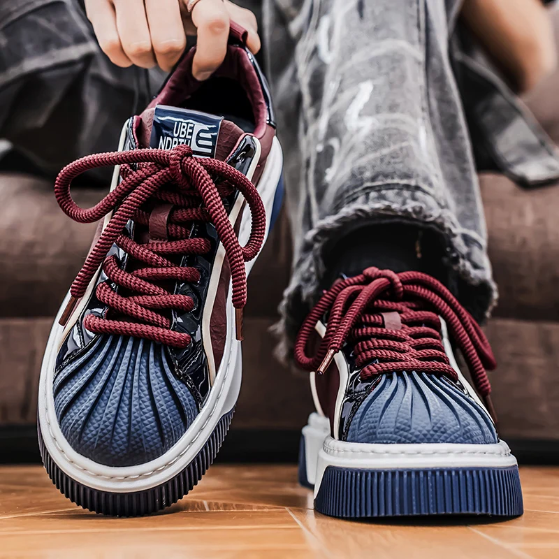 Men's Causal Low Top Breathable Lightweight Non-Slip Sneakers Comfort Fit Walking Shoes for Male 3