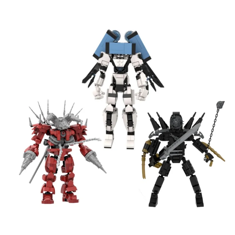 Elite Readge Rampage Drill Cpu Computer Skibidi Titan Figure Building Block Assemblare Mattoni Modello Fai Da Te Giocattoli Per I Regali Dei Bambini