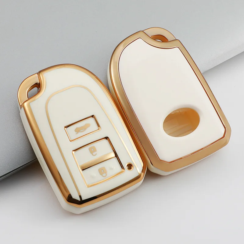 Tpu Car Key Case Cover For Toyota Aygo Yaris Porte Spade Hiace