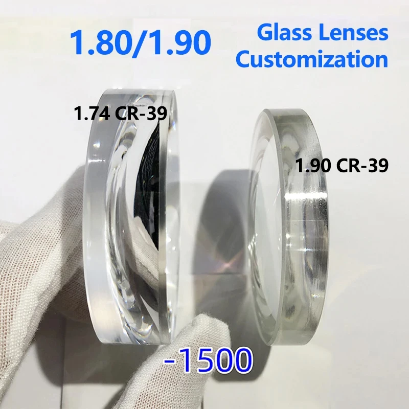 

1.70 1.80 1.90 High Definition Glass Lenses Myopia Hyperopia Ultra High Number of Lenses Optical Prescription Lenses