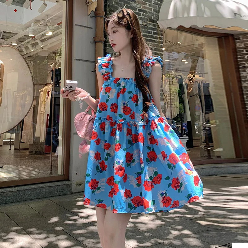 TiaoBug Vestido De Encaje De Tul Sin Manga Para Niñas Vestido